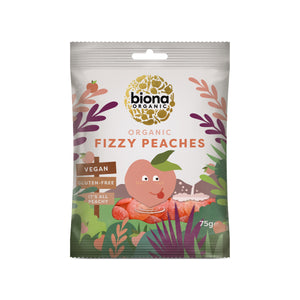 Biona Organic Fizzy Peaches (75g)