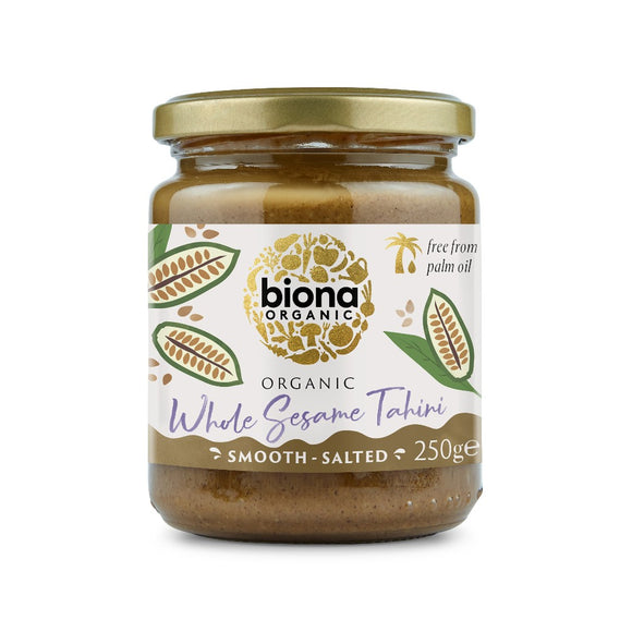 Biona Organic Whole Sesame Tahini (250g)