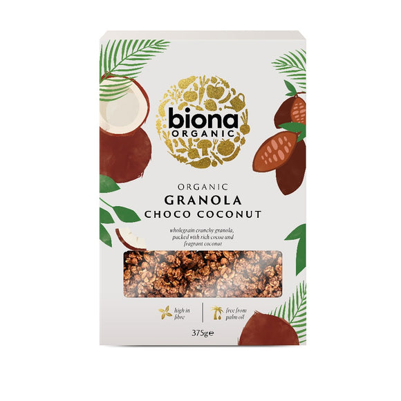 Biona Choco Coconut Organic Wholegrain Granola (375g)