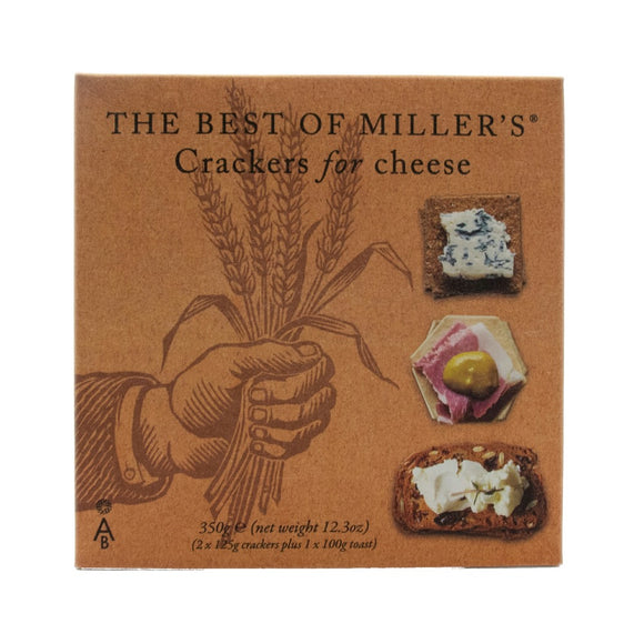 Artisan Biscuits The Best of Miller's Cracker Selection Box (350g)