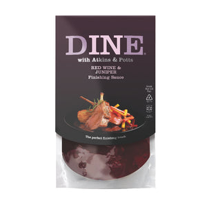 DINE with Atkins & Potts Red Wine & Juniper Sauce (350g)