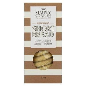 Simply Cornish Chunky Chocolate & Cream Shortbread (200g)