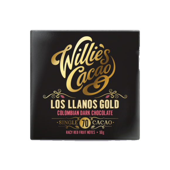 Willie's Cacao Los Llanos Colombian Dark Chocolate (50g)