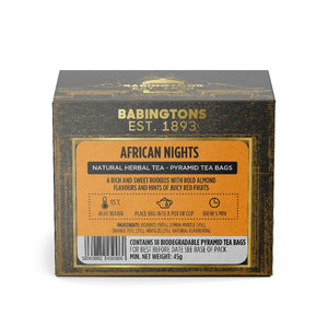 Babingtons Blends African Nights Tea (18 Pyramids)