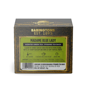 Babingtons Blends Madame Blue Lady Tea (18 Pyramids)