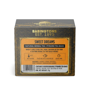 Babingtons Blends Sweet Dreams Tea (18 Pyramids)