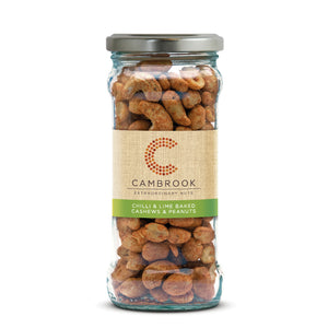 Cambrook Baked Chilli & Lime Cashews & Peanuts Jar (170g)