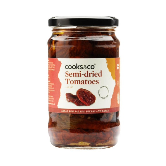 Cooks & Co Semi-Dried Tomatoes in Oil (295g)
