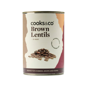 Cooks & Co Brown Lentils (400g)