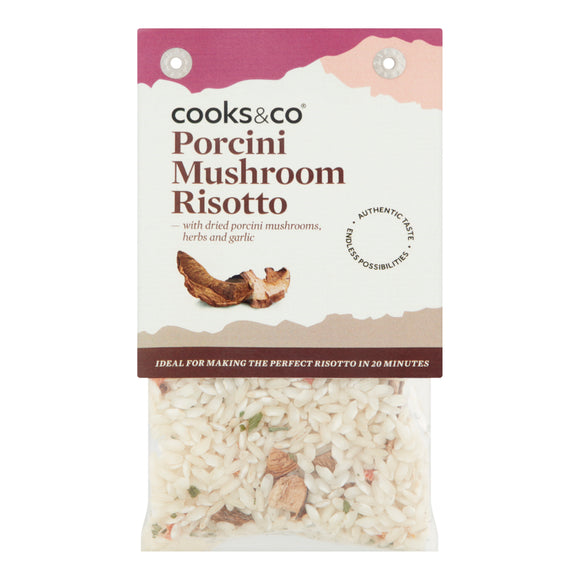 Cooks & Co Porcini Mushroom Risotto (190g)