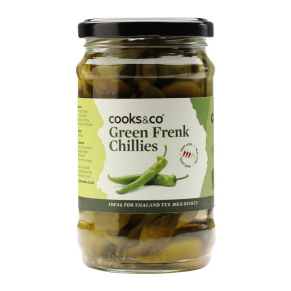 Cooks & Co Green Frenk Chillies (300g)