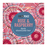 Coco Pzazz Rose and Raspberry Dark Chocolate Bar (80g)