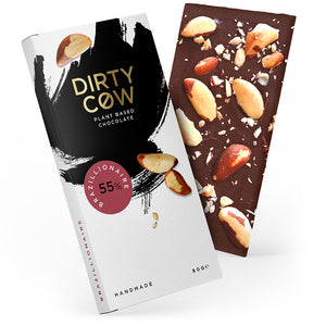 Dirty Cow Brazillionaire Plant Based Chocolate Bar (80g)