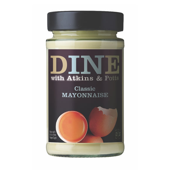 DINE with Atkins & Potts Classic Mayonnaise (175g)