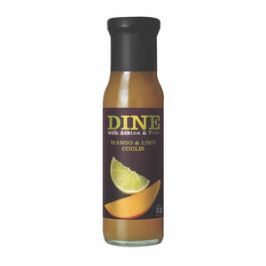 DINE with Atkins & Potts Mango & Lime Coulis (250g)