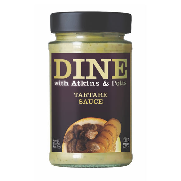DINE with Atkins & Potts Tartare Sauce (185g)