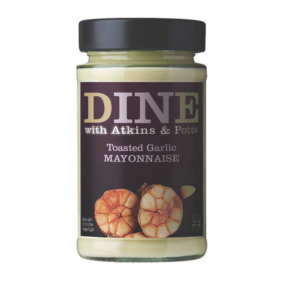 DINE with Atkins & Potts Toasted Garlic Mayonnaise (175g)