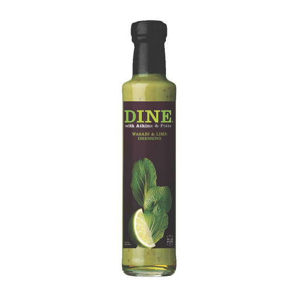 DINE with Atkins & Potts Wasabi and Lime Dressing (255g)