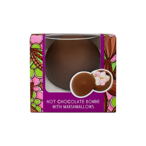 Cocoba Hot Chocolate Bombe with Marshmallows Single (50g)