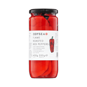 Odysea Flame Roasted Red Peppers (350g)