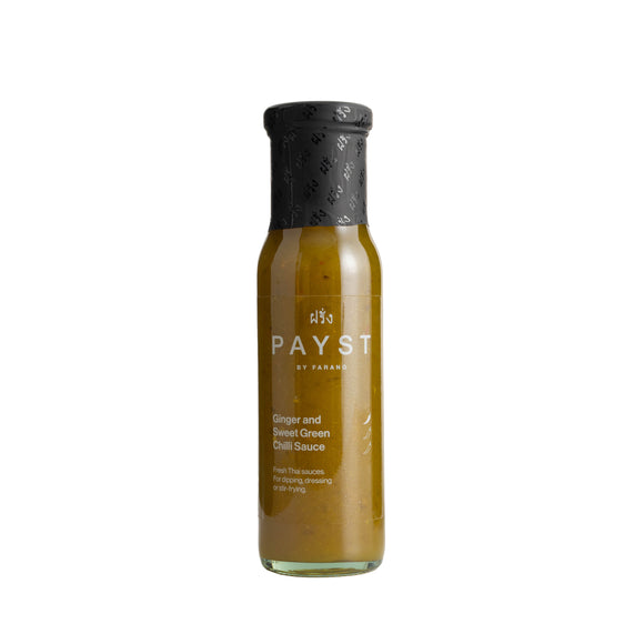 Payst Ginger & Green Sweet Chilli Dipping Sauce (250ml)