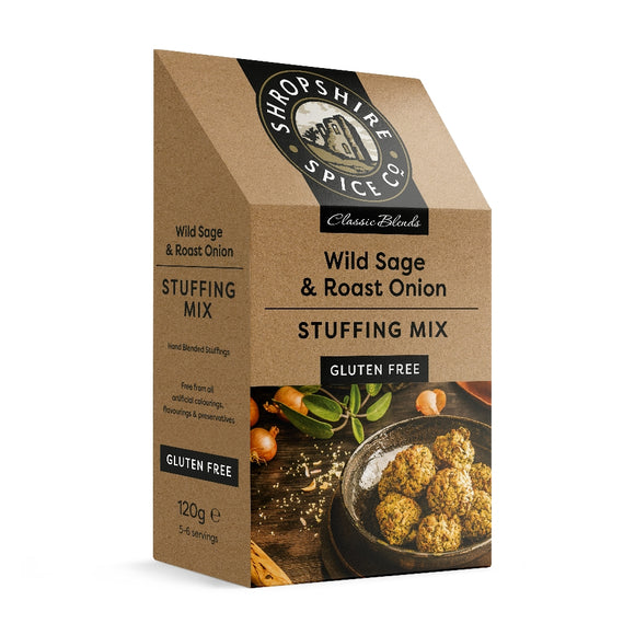 Shropshire Spice Gluten Free Wild Sage & Roast Onion Stuffing (100g)