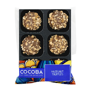 Cocoba Hazelnut Chocolate Truffles (72g)