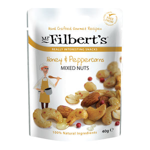Mr Filbert's Honey & Peppercorn Mixed Nuts (40g)