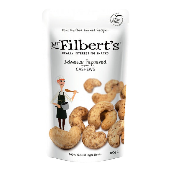 Mr Filbert's Indonesian Peppered Cashews (100g)