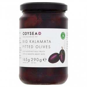 Odysea Big Pitted Kalamata Olives in Brine (290g)