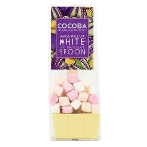 Cocoba Marshmallow White Hot Chocolate Spoon (50g)