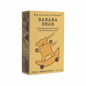 Artisan Biscuits My Favourite Bear Banana Bear Biscuits (100g)