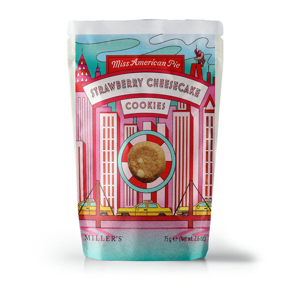 Artisan Biscuits Miss American Pie Strawberry Cheesecake Cookie Pouch (75g)