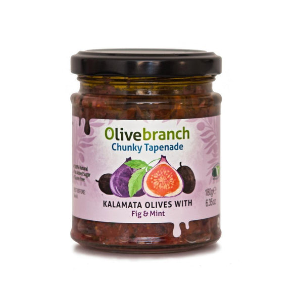 Olive Branch Fig & Mint Tapenade (180g)