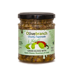 Olive Branch Goat's Cheese Rosemary & Chilli Tapenade (180g)