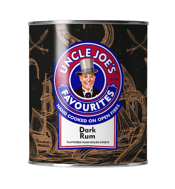 Uncle Joe's Dark Rum Boiled Sweets (120g)