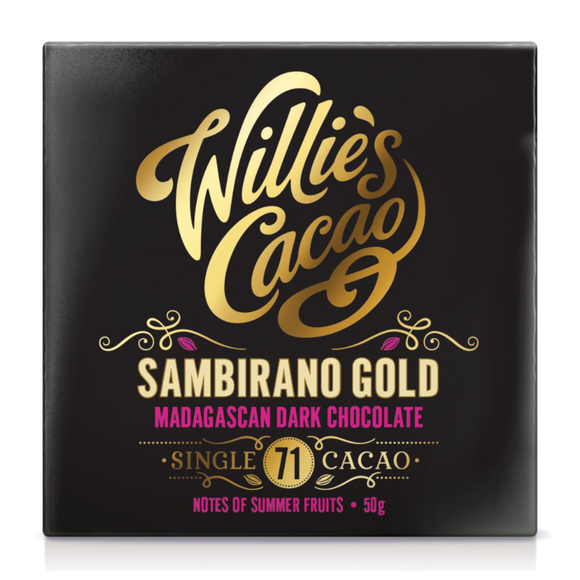 Willie's Cacao Sambirano Gold Madagascan Dark Chocolate (50g)