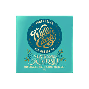 Willie's Cacao Sea Kissed Almond Venezuelan Chocolate (50g)