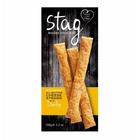 Stag Cheese Straws with Dunlop (100g)