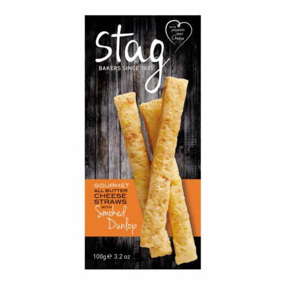 Stag Cheese Straws with Smoked Dunlop (100g)