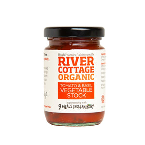 River Cottage Organic Tomato & Basil Vegetable Stock (105g)