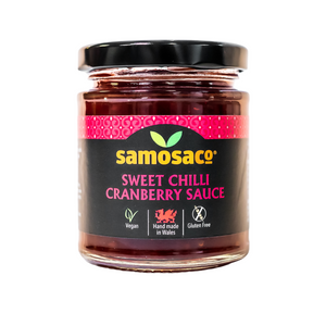 SamosaCo Sweet Chilli Cranberry Sauce (210g)