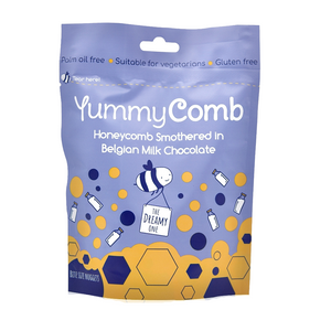 Yummycomb Milk Chocolate Honeycomb Pouch (100g)