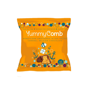Yummycomb Salted Caramel Honeycomb Pocket Pack (40g)