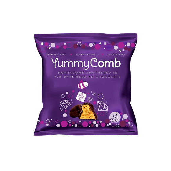 Yummycomb 70% Dark Chocolate Honeycomb Pocket Pack (40g)