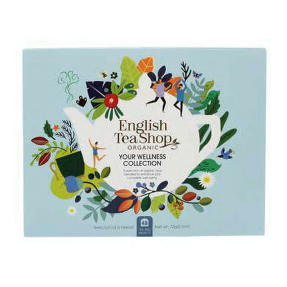English Tea Shop Organic Your Wellness Collection Gift Pack (48 Tea Bags)