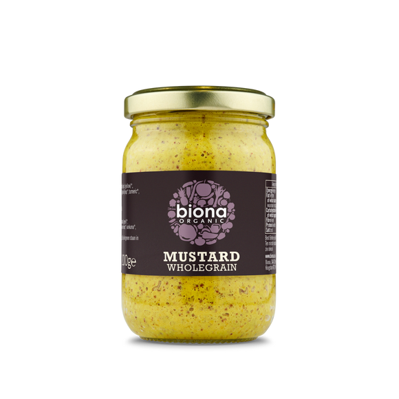 Biona Organic Wholegrain Mustard (200g)